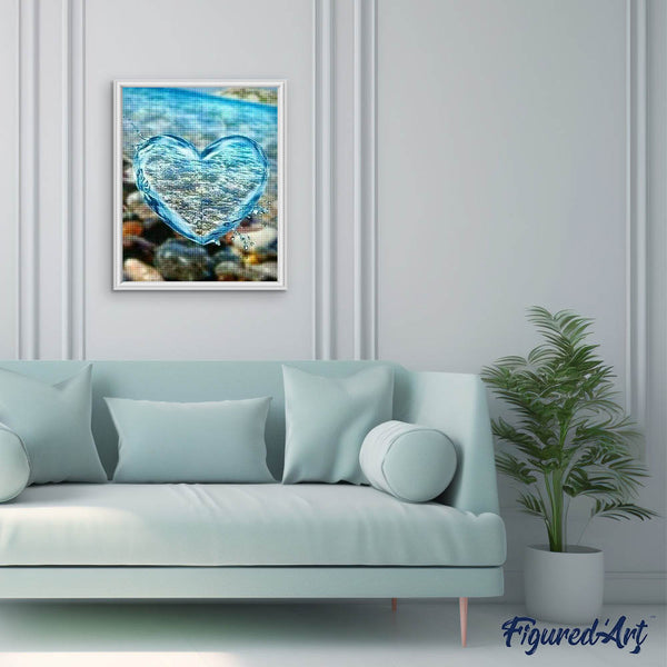 Diamond Painting - Clear Heart