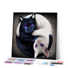 Load image into Gallery viewer, Diamond Painting - Yin and Yang Cats