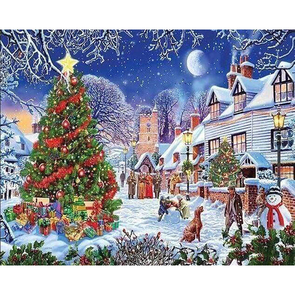 Diamond Painting - Christmas Village