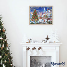 Load image into Gallery viewer, Diamond Painting - Christmas Village