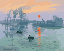 Load image into Gallery viewer, Diamond Painting - Impression, Sunrise - Monet
