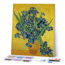 Load image into Gallery viewer, Diamond Painting - Vase with Irises - Van Gogh