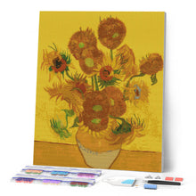 Load image into Gallery viewer, Diamond Painting - Sunflowers - Van Gogh