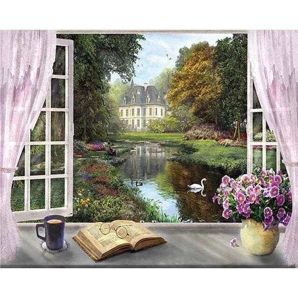 Diamond Painting - View of the Castle