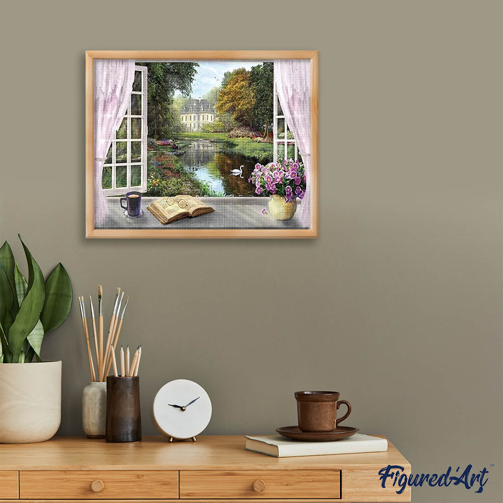 Diamond Painting - View of the Castle