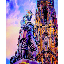 Load image into Gallery viewer, Diamond Painting - Statue in Edinburgh