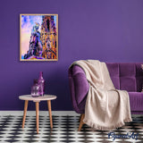 Diamond Painting - Statue in Edinburgh