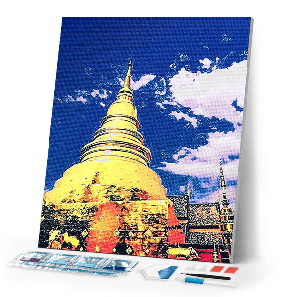 Diamond Painting - Chiangmai Temple