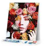 Diamond Painting - Face of roses