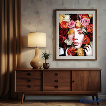 Load image into Gallery viewer, Diamond Painting - Face of roses