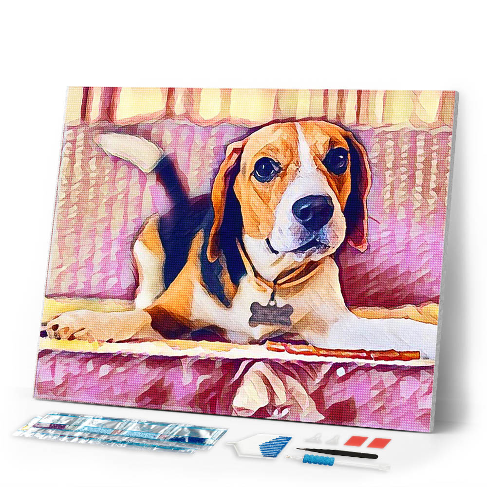 Diamond Painting - Cute Beagle