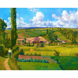 Diamond Painting - Landscape at Les Patis - Camille Pissarro