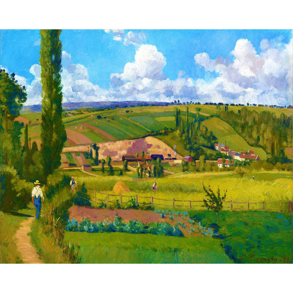 Diamond Painting - Landscape at Les Patis - Camille Pissarro
