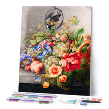 Load image into Gallery viewer, Diamond Painting - Flowers and fruit - Herman Henstenburgh