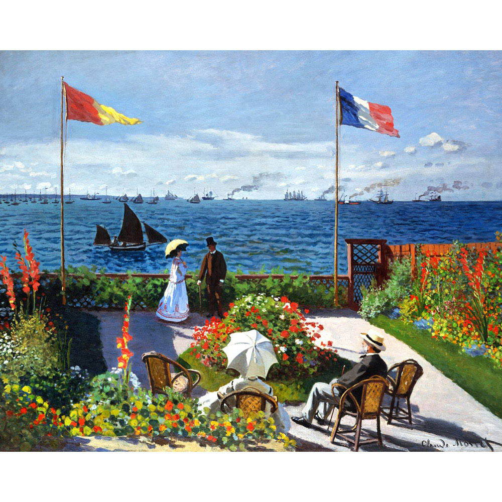 Diamond Painting - Terrace at Sainte-Addresse - Monet