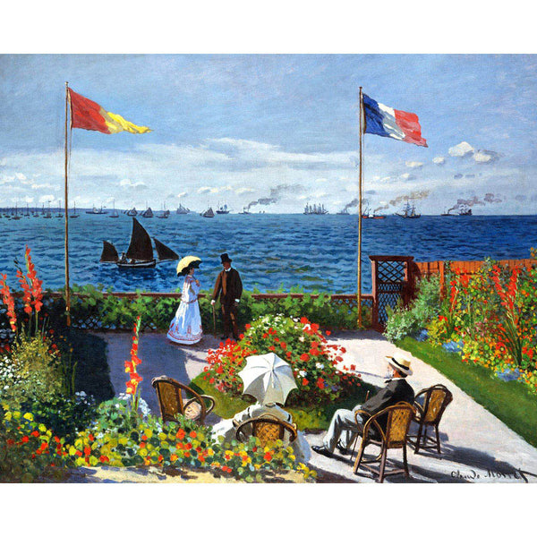Diamond Painting - Terrace at Sainte-Addresse - Monet