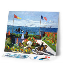 Load image into Gallery viewer, Diamond Painting - Terrace at Sainte-Addresse - Monet