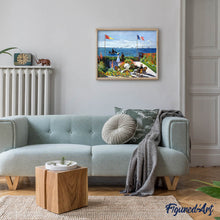 Load image into Gallery viewer, Diamond Painting - Terrace at Sainte-Addresse - Monet