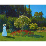 Diamond Painting - The Lady in the Garden of Saint-Address - Monet