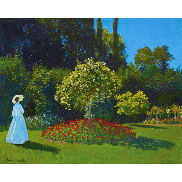 Diamond Painting - The Lady in the Garden of Saint-Address - Monet