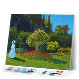 Diamond Painting - The Lady in the Garden of Saint-Address - Monet