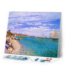 Load image into Gallery viewer, Diamond Painting - Regattas at Sainte Addresse - Monet