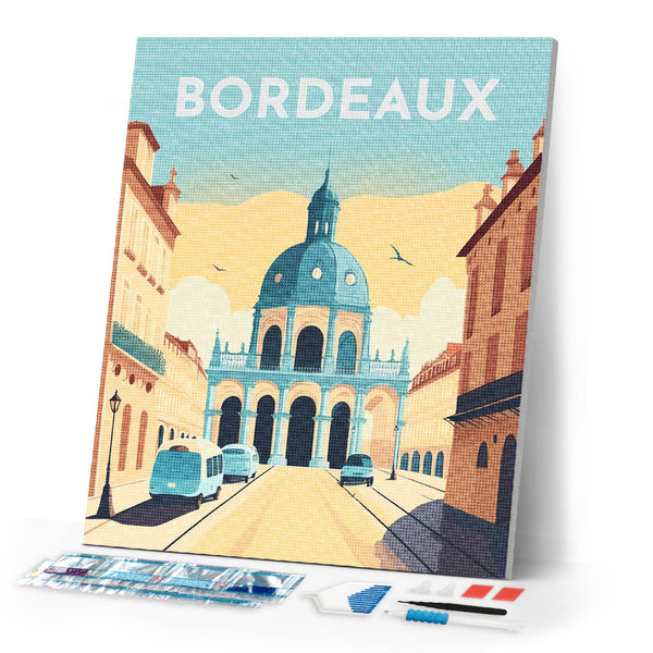 Diamond Painting - Travel Poster Bordeaux