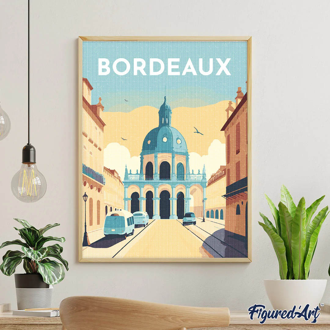 Diamond Painting - Travel Poster Bordeaux