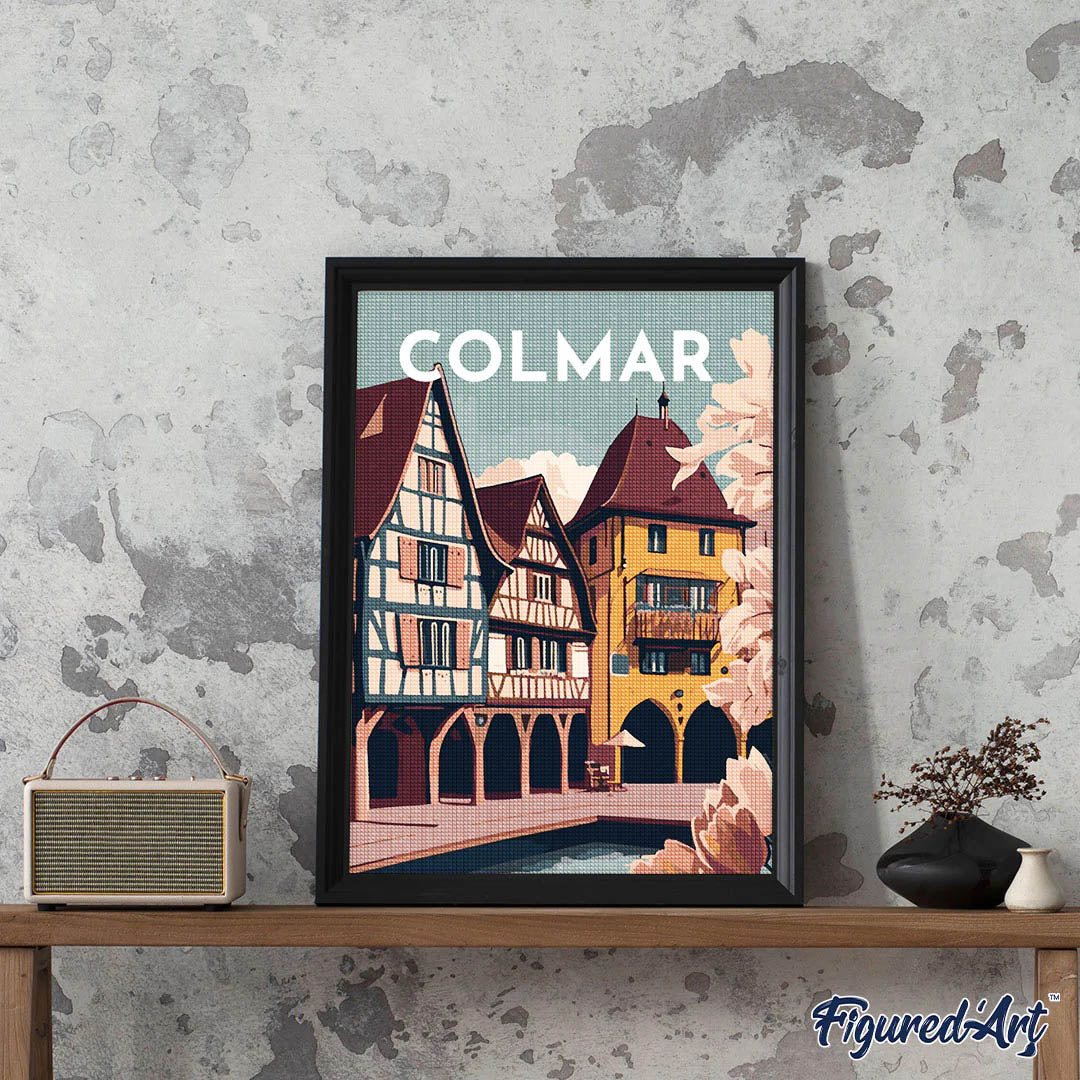Diamond Painting - Travel Poster Colmar