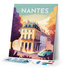 Load image into Gallery viewer, Diamond Painting - Travel Poster Nantes