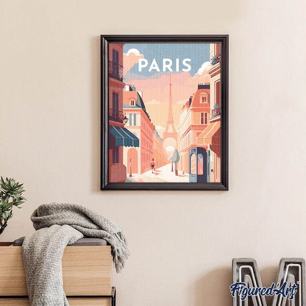 Diamond Painting - Travel Poster Paris