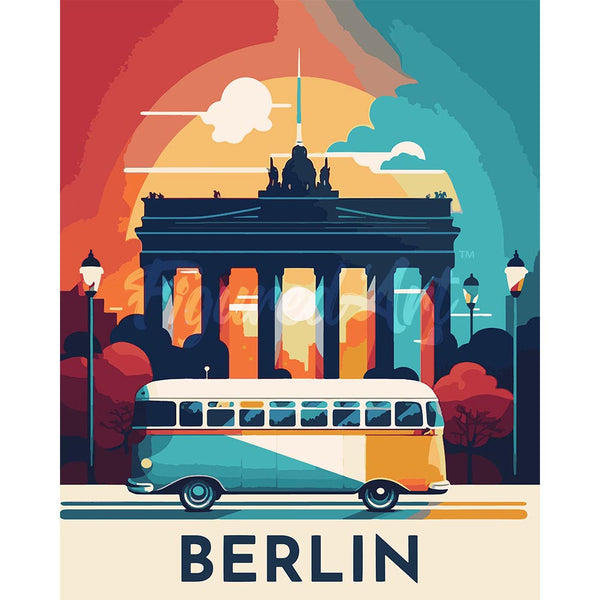 Diamond Painting - Travel Poster Berlin