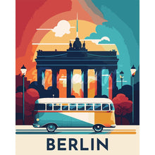Load image into Gallery viewer, Diamond Painting - Travel Poster Berlin