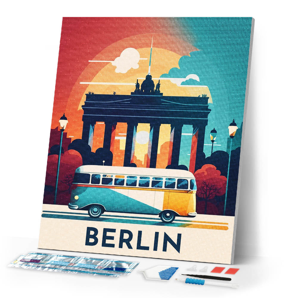 Diamond Painting - Travel Poster Berlin