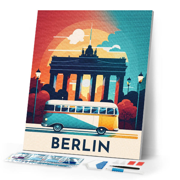 Diamond Painting - Travel Poster Berlin