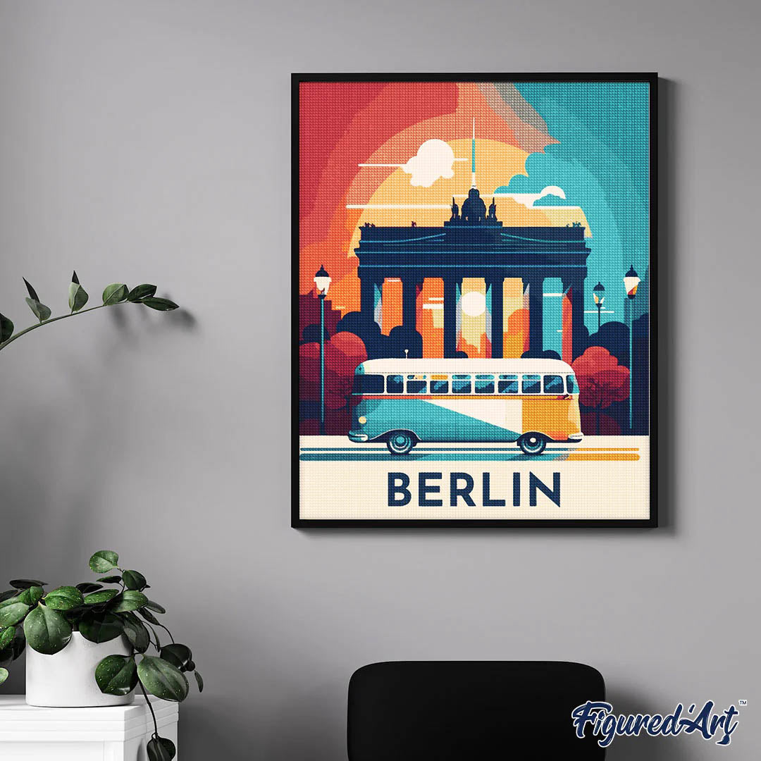 Diamond Painting - Travel Poster Berlin