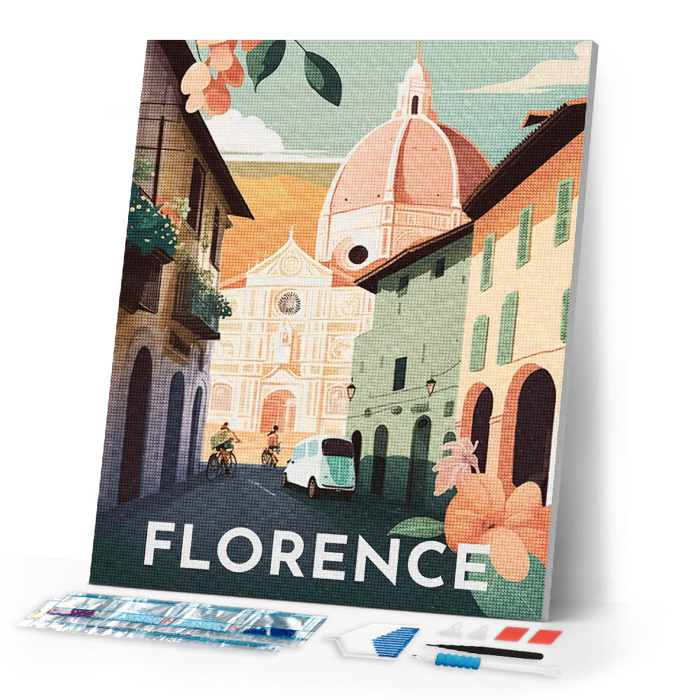 Diamond Painting - Travel Poster Florence