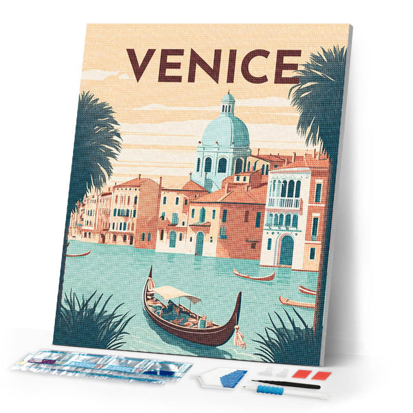 Diamond Painting - Travel Poster Venice