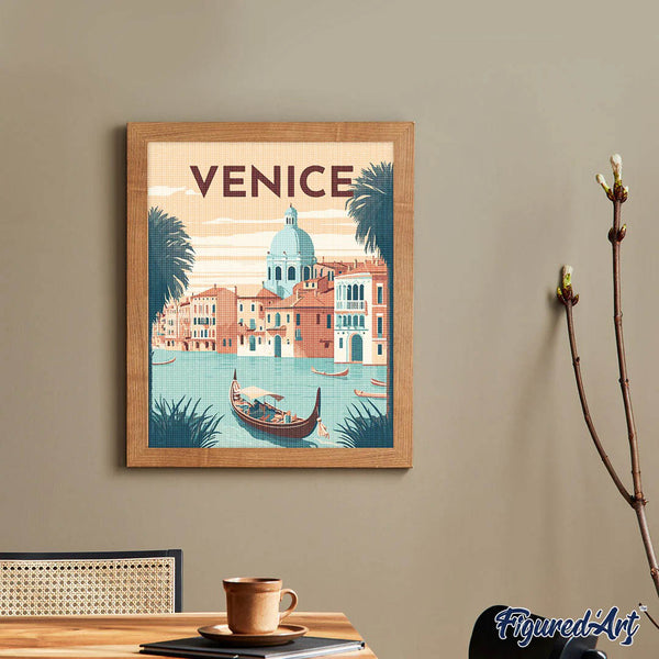 Diamond Painting - Travel Poster Venice