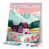 Diamond Painting - Travel Poster Lucerne