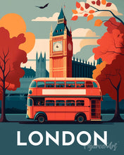 Load image into Gallery viewer, Diamond Painting - Travel Poster London