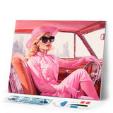 Diamond Painting - Diva's Pink Joyride