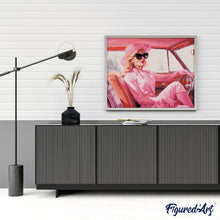 Load image into Gallery viewer, Diamond Painting - Diva&#39;s Pink Joyride