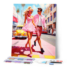 Load image into Gallery viewer, Diamond Painting - Pink Street Romance