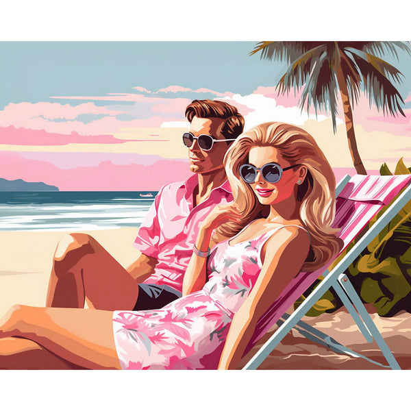 Diamond Painting - Beachside Diva Love