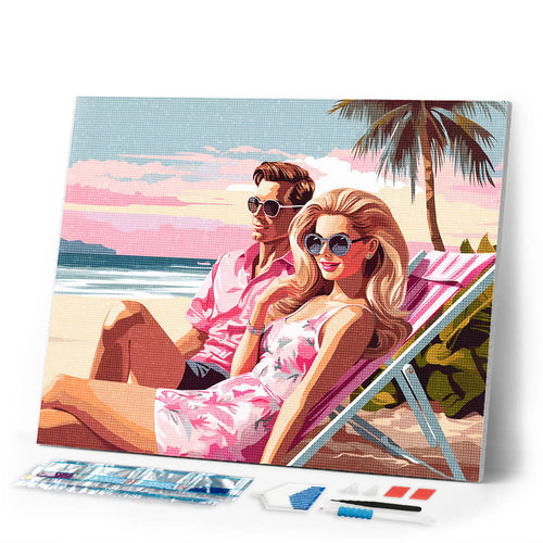 Diamond Painting - Beachside Diva Love