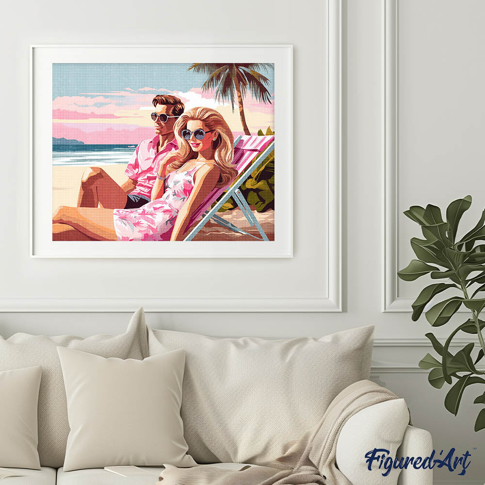 Diamond Painting - Beachside Diva Love