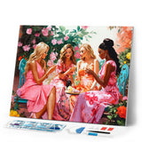 Diamond Painting - Divas' Toast in the Garden