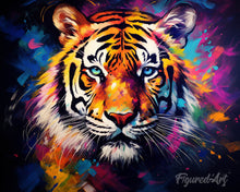 Load image into Gallery viewer, Diamond Painting - Colorful Abstract Tiger