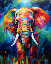 Load image into Gallery viewer, Diamond Painting - Colorful Abstract Elephant